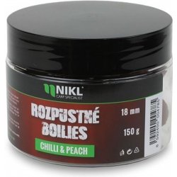 Karel Nikl Rozpustné boilies Chilli & Peach 150g 18mm