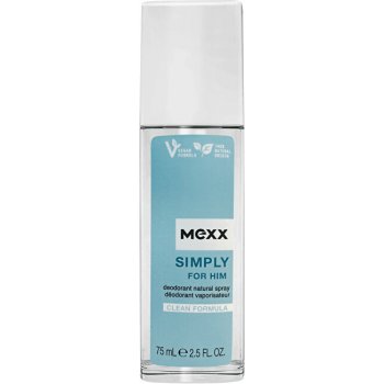 Mexx Simply Men dezodorant sklo 75 ml