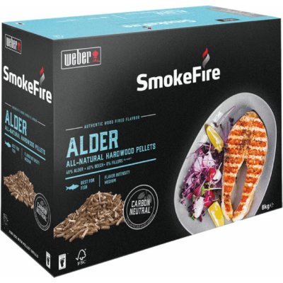 Weber SmokeFire Pellets 8 kg Olše 8 kg – Zboží Dáma