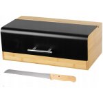 Chlebník jednodílný Brunbeste černý dřevěný – Sleviste.cz