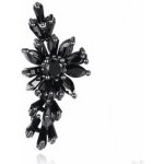 Krista Paulitti Rhodium ozdoby na NailArt TRIPLE AAA ZIRCON SELECTION BLACK PLATING Ø 11 MM X 22 MM BLACK – Hledejceny.cz