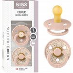 Bibs dudlíky kaučuk Colour Jasmine 2 ks Blush mix – Zboží Mobilmania