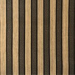 IMPOL TRADE dřevěné lamely hnědo-černé samolepící tapety Samolepící fólie 45 cm x 10 m – Sleviste.cz