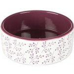 Trixie Keramická Miska 0,8 l/16 cm s motivem rostlin/berry – Zboží Mobilmania