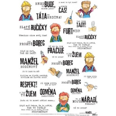 Samolepky A4 - Hodinový manžel – Sleviste.cz