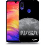 Pouzdro Picasee silikonové Xiaomi Redmi Note 7 - Moon Cut černé – Zboží Mobilmania