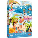 TREFL The Art of Colour V teple prázdnin 1000 dílků – Sleviste.cz