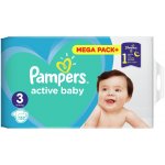 Pampers active baby 3 152 ks – Sleviste.cz