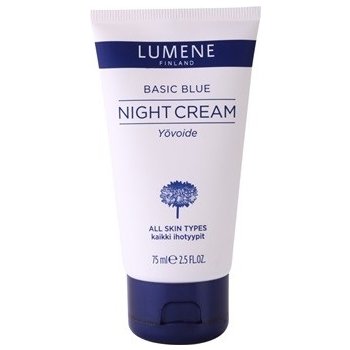 Lumene Basic Blue Night Cream noční krém 75 ml