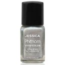 Jessica Phenom lak na nehty 043 Antique Silver 15 ml