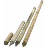 Dřevěné kůly borovice se špicí, průměr 60mm, délka 1500mm, tlakově impregnované zeleně – Zbozi.Blesk.cz