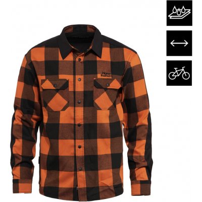 Horsefeathers bike košile Prom hnědá – Zboží Dáma