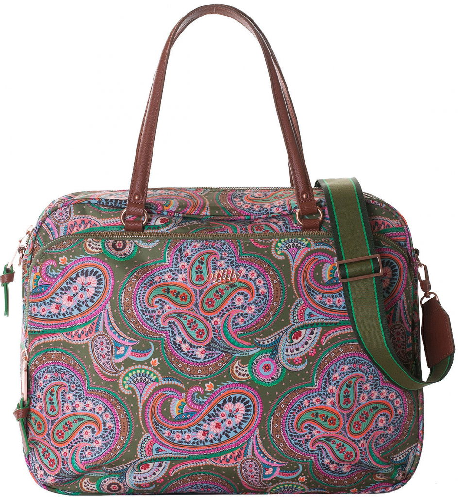 Oilily Helena Paisley Office Bag OIL0626-740 Cypres