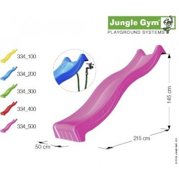 Jungle Gym dlouhá na vodu fialová 2,65 m
