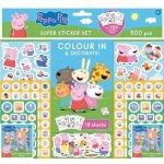 Samolepkový set 500 ks Prasátko Peppa – Zboží Dáma