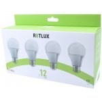 Retlux žárovka LED E27 12W A60 bílá teplá REL 23 4ks – Zboží Živě
