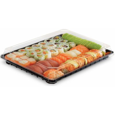 Guillin Tácek na sushi s víkem PET 325 245 50mm – Zbozi.Blesk.cz