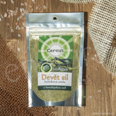 Cereus Bio jedlá bylinná sůl devět sil 120 g – Zboží Mobilmania