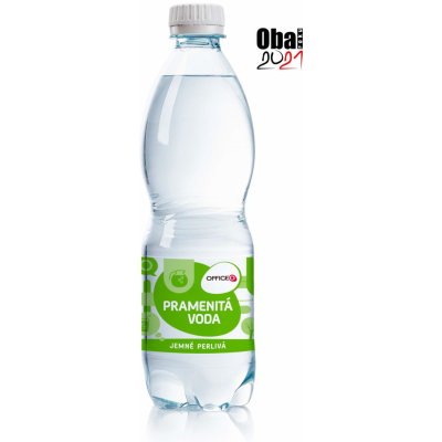 OFFICEO Pramenitá voda Office Depotjemně perlivá 8 x 500 ml