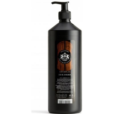Dear Barber šampon na vlasy a vousy 1000 ml – Zbozi.Blesk.cz