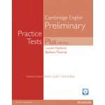 PET Practice Tests Plus 1 SB+key and Audio CD – Hledejceny.cz