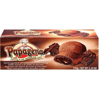Papagena Piškoty s čokoládovou náplní 150 g – Sleviste.cz