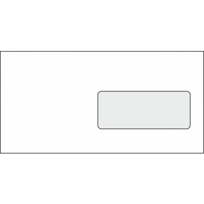 BONG Samolepicí obálka DLO, 75 g/m2, 110 x 220 mm - s okýnkem dlouhá [1ks] – Zboží Živě
