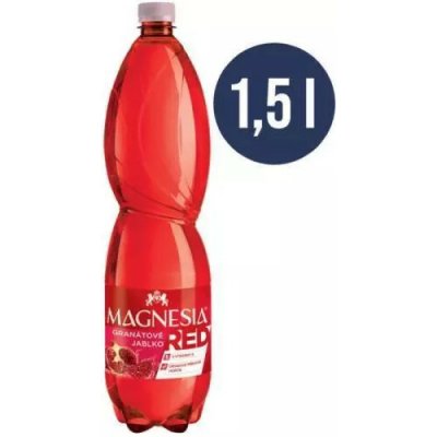 Magnesia RED granátové jablko 1,5 l – Hledejceny.cz