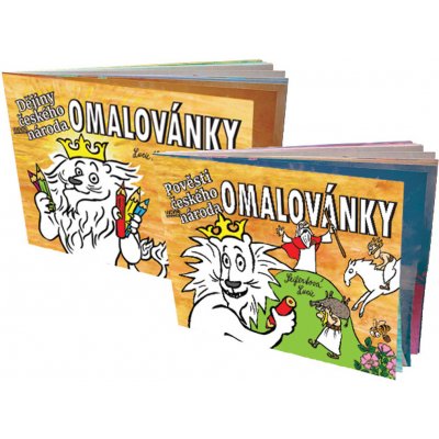 Omalovánky Dějiny a Pověsti českého národa – Hledejceny.cz