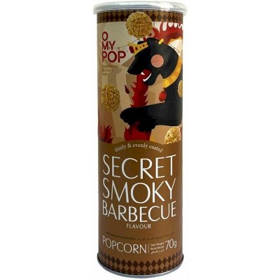 O My Pop popcorn BBQ 70 g – Zboží Mobilmania