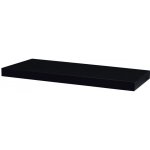 Autronic Polička nástěnná 60 cm, MDF, barva bílý vysoký lesk P-001 WT – Zboží Dáma
