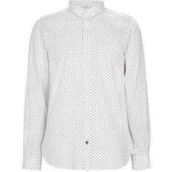 Pierre Cardin Long Sleeve shirt Mens Plain White