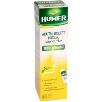 Humer Akutní bolest hrdla faryngitida sprej 30 ml