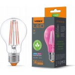 VIDEX LED žárovka E27 8W pro pěstování rostlin – Zboží Mobilmania