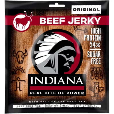 INDIANA JERKY HOVĚZÍ ORIGINÁL 25 g – Hledejceny.cz