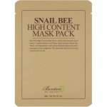 BENTON - SNAIL BEE HIGH CONTENT MASK PACK - Pleťová maska s hlemýždím mucinem a včelím jedem 20 ml – Zboží Mobilmania