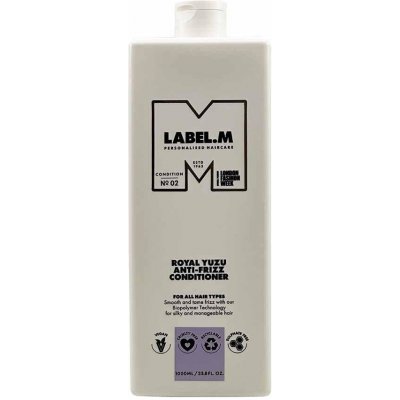 Label.m Royal Yuzu Anti-Frizz Conditioner Kondicionér proti krepatění 1000 ml – Zbozi.Blesk.cz