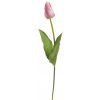 Květina Umělý tulipán růžový