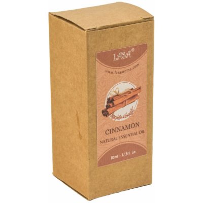 Sanu Babu Přírodní esenciální olej Cinnamon Lasa 10 ml – Hledejceny.cz