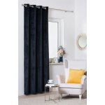 Dekorační závěs s kroužky VELVET 140x260 cm, černá (cena za 1 kus) MyBestHome – Hledejceny.cz