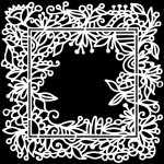 Šablona TCW 12"x12" (30,5x30,5 cm) - Garden Frame – Zbozi.Blesk.cz