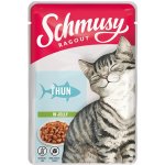 Schmusy Ragout s tuňákem jelly 100 g – Hledejceny.cz