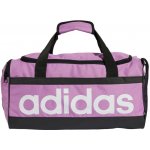 adidas Linear Duffel S PREPUR/WHITE Fialová 25L – Zboží Dáma