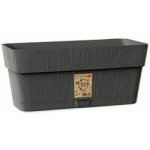 truhlík 30cm GRAFIT ETHICA+miska, š13,v12cm, plast – Hledejceny.cz