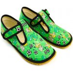 Beda Barefoot papučky Green Dinoball – Sleviste.cz