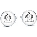 Knoflickarna.CZ manžetové knoflíčky svatební dvojice – Hledejceny.cz