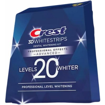 Crest 3D White Professional Effects ADVANCED 40 ks – Zboží Dáma