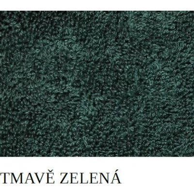 Textil 4 Hotels Levná jednobarevná osuška DV0002 70×140 cm tmavě zelená