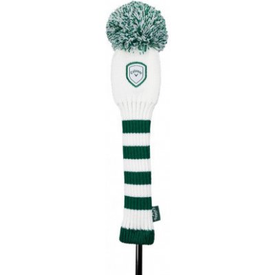 Callaway PomPom Headcover na hybrid bílá/zelená – Zboží Dáma