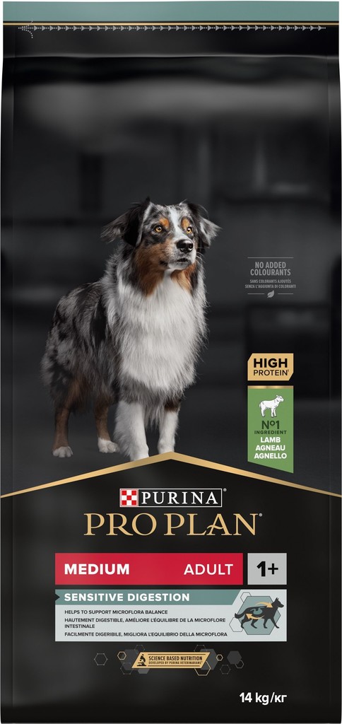 Purina Pro Plan Medium Adult Sensitive Digestion jehněčí 14 kg